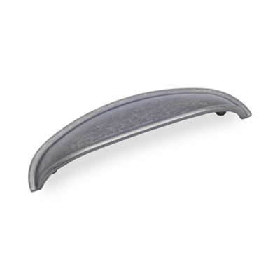 Camden Kitchen Cabinets Cup Handle96mm CentresPewterPack Of 2 from B&Q