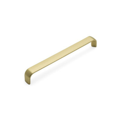 Camden Kitchen Cabinets D Handle160mm CentresSatin BrassPack Of 2 from B&Q