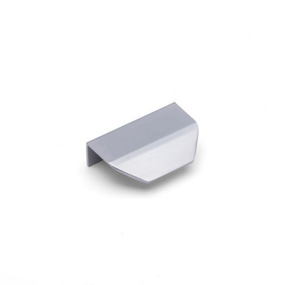 Crofton Kitchen Cabinets Rear Fixed Handle20mm Centres60mm In LengthSatin ChromePack Of 2 from B&Q