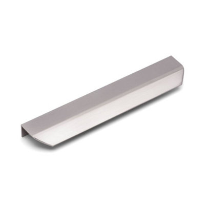 Crofton Kitchen Cabinets Rear Fixed Handle160mm Centres200mm In LengthBrushed NickelPack Of 2 from B&Q