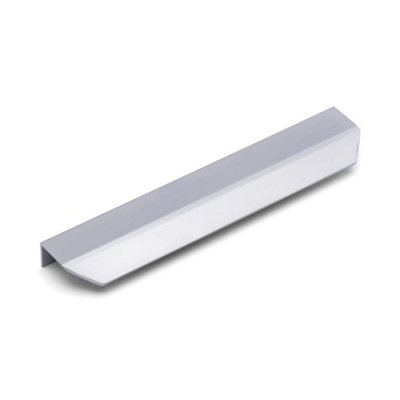 Crofton Kitchen Cabinets Rear Fixed Handle160mm Centres200mm In LengthSatin ChromePack Of 2 from B&Q
