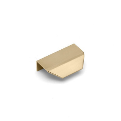 Crofton Kitchen Cabinets Rear Fixed Handle20mm Centres60mm In LengthSatin BrassPack Of 2 from B&Q