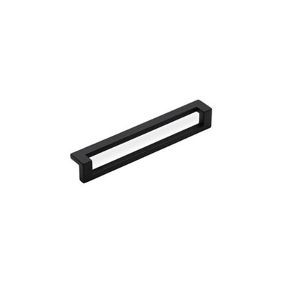 Deco Kitchen Cabinets Pull Handle160mm CentresMatt BlackPack Of 2 from B&Q