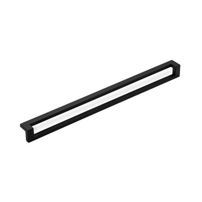 Deco Kitchen Cabinets Pull Handle320mm CentresMatt BlackPack Of 2 from B&Q