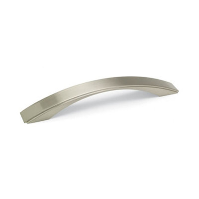 Finesse Kitchen Cabinets Bow Handle160mm CentresBrushed NickelPack Of 2 from B&Q