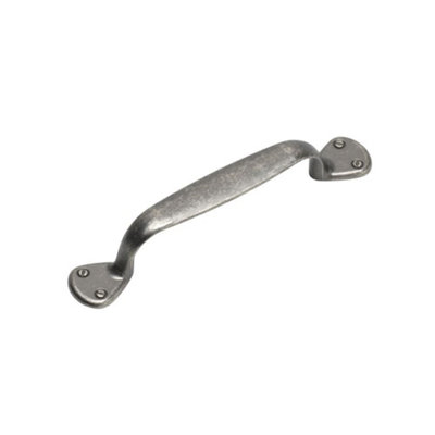 Finsbury Kitchen Cabinets D Handle96mm CentresPewterPack Of 2 from B&Q