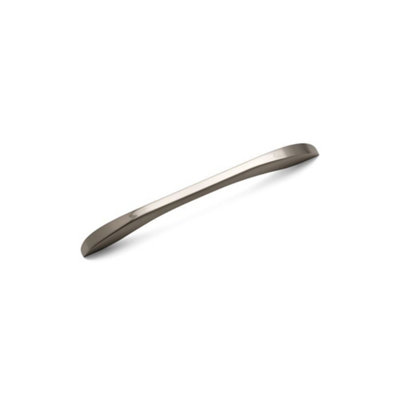 Greenwich Kitchen Cabinets Bow Handle192mm CentresBrushed NickelPack Of 2 from B&Q