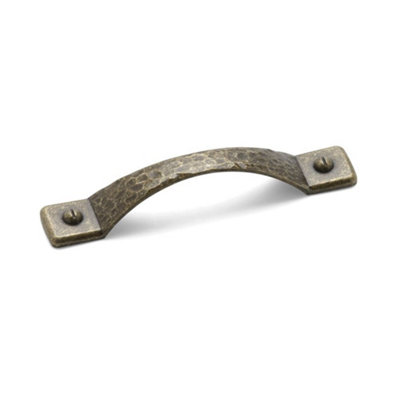 Mottled Kitchen Cabinets D Handle128mm CentresAntiquePack Of 2 from B&Q