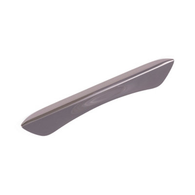 Scoop Kitchen Cabinets Pull Handle160mm CentresBlack ChromePack Of 2 from B&Q