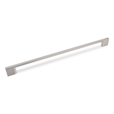 Slim Square Kitchen Cabinets D Handle320mm CentresBrushed NickelPack Of 2 from B&Q
