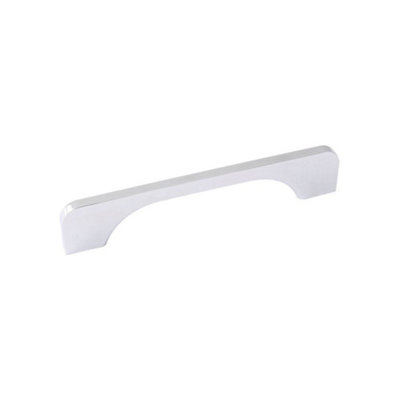 Tick Kitchen Cabinets D Handle128mm CentresChromePack Of 2 from B&Q