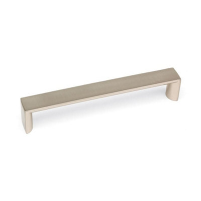 Trafalgar Square Kitchen Cabinets D Handle160mm CentresBrushed NickelPack Of 2 from B&Q