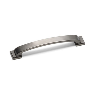 Westminster Kitchen Cabinets D Handle160mm CentresPewterPack Of 2 from B&Q