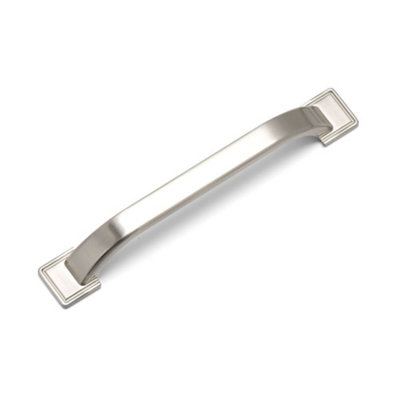 Windsor Kitchen Cabinets D HandleBrushed NickelPack Of 2 from B&Q