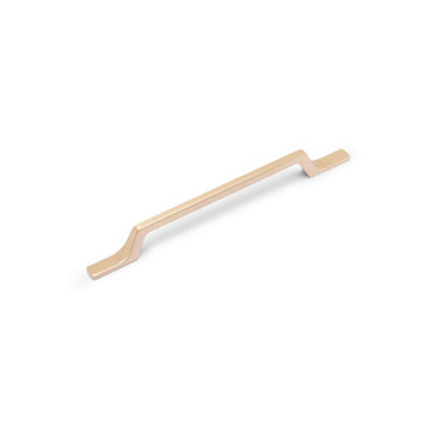 Lisse Kitchen Cabinets Strap Handle160mm CentresChampagne GoldPack Of 2 from B&Q
