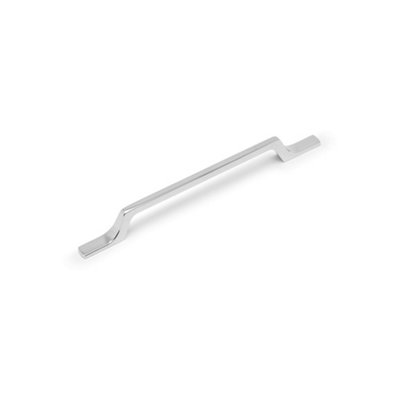 Lisse Kitchen Cabinets Strap Handle160mm CentresChromePack Of 2 from B&Q