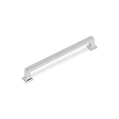 Ines Kitchen Cabinets D Handle160mm CentresChromePack Of 2 from B&Q