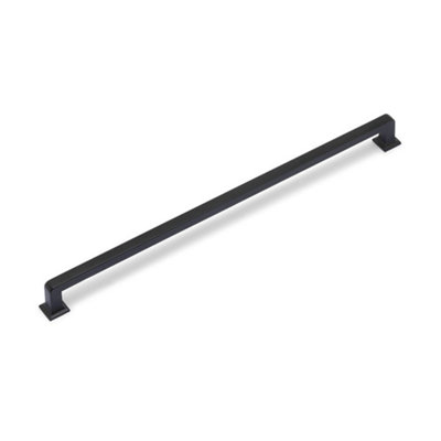 Ines Kitchen Cabinets D Handle320mm CentresMatt BlackPack Of 2 from B&Q