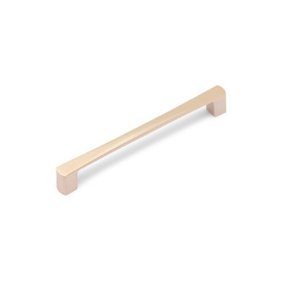 Renne Kitchen Cabinets D Handle160mm CentresChampagne GoldPack Of 2 from B&Q
