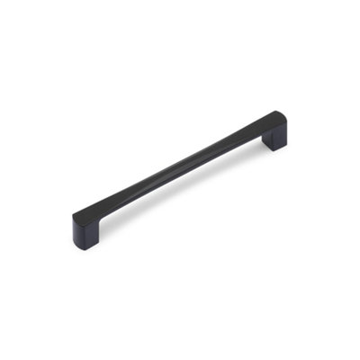 Renne Kitchen Cabinets D Handle160mm CentresMatt BlackPack Of 2 from B&Q