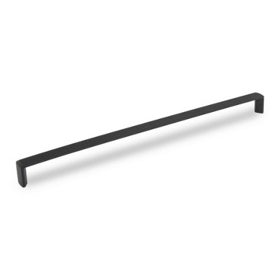Linden Kitchen Cabinets D Handle320mm CentresMatt BlackPack Of 2 from B&Q
