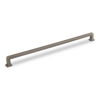 Ines Kitchen Cabinets D Handle320mm CentresAntique BrassPack Of 2 from B&Q
