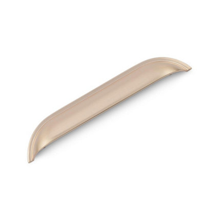 Windsor Kitchen Cabinets Shell Handle160mm CentresChampagne GoldPack Of 2 from B&Q