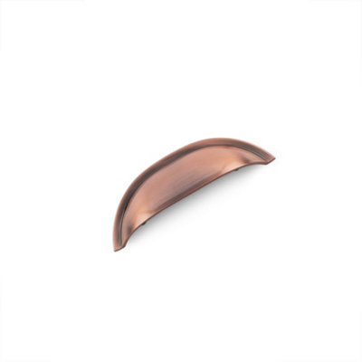 Windsor Kitchen Cabinets Shell Handle64mm CentresAntique CopperPack Of 2 from B&Q