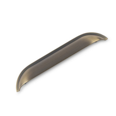 Windsor Kitchen Cabinets Shell Handle160mm CentresAntique BrassPack Of 2 from B&Q