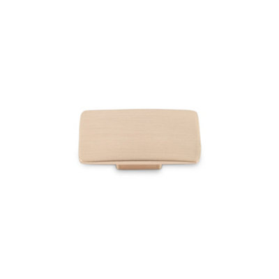 Camden Kitchen Cabinets Rectangular KnobChampagne GoldPack Of 2 from B&Q