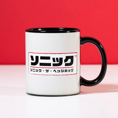 Official Sonic Japanese Style Heat Changing Mug from B&Q