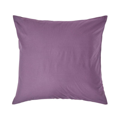 Homescapes Grape Continental Egyptian Cotton Pillowcase 200 Tc, 60 X 60 Cm
