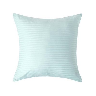 Homescapes Continental Egyptian Cotton Pillowcase 330 Tc, 60 X 60 Cm Blue
