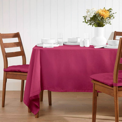 Homescapes Plum Tablecloth 178 X 300 Cm from B&Q