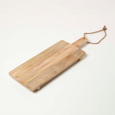 Homescapes Solid Mango Wood Serving Board70 X 25 Cm