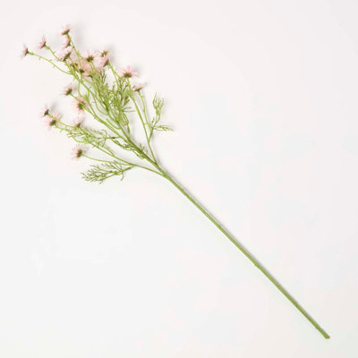 Homescapes Artificial Pink Handcrafted Daisy Flower Stem72 Cm from B&Q