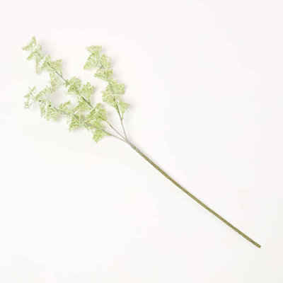 Homescapes Artificial White Handcrafted Flower Stem60 Cm from B&Q