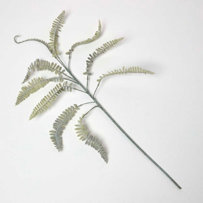 Homescapes Artificial Green Handcrafted Royal Fern Branch80 Cm from B&Q