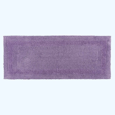 Homescapes Luxury Reversible Bath Mat RunnerLilac from B&Q