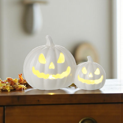  - Light Up Double Pumpkin Ornament