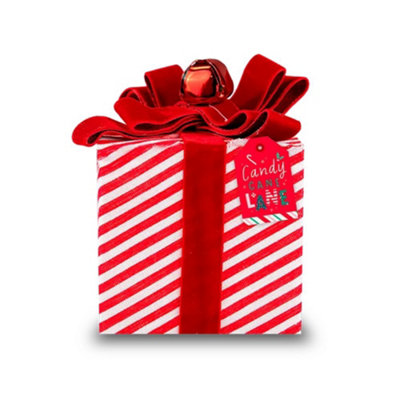  - Candy Cane Stripe Present Decoration