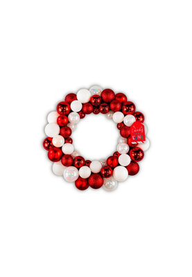  - Candy Cane Sweet Bauble Door Wreath
