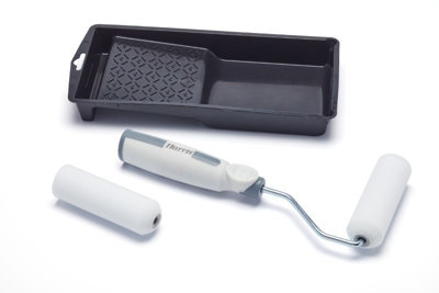 Harris Seriously Good Woodwork Gloss Paint Roller Set 4" from B&Q