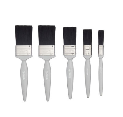 Harris Essentials Gloss Paint Brushes Pack Of 5 from B&Q