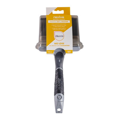 Harris Revive 4 ¾" Exterior Masonry Swan Neck Paint Brush from B&Q