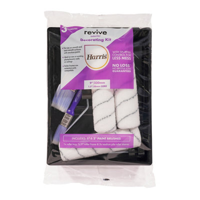 Harris Revive Polyester Medium Pile Decorating Set7 Pieces from B&Q