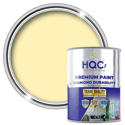 Hqc Blackboard & Chalkboard PaintEasy CleanWritable & Erasable SurfaceLight Yellow5L from B&Q