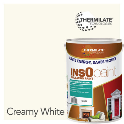 Thermilate Technologies Insopaint Anti Condensation PaintStops Condensation On Interior Walls & CeilingsCreamy White from B&Q