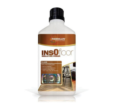 Thermilate Technologies Insofloor Floor PrimerInsulatingEnergy Saving & Anti-Condesation Primer For Floors & TilesAdditive5L from B&Q