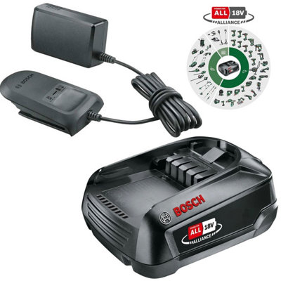 Bosch Starter Set 18V Pba 1.5Ah Battery + Standard Charger KitPower For AllBosch Power For All from B&Q